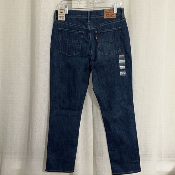 LEVI’S 6 Medium 28 x 30 Blue Wash Classic Straight Jeans - Picture 7 of 16